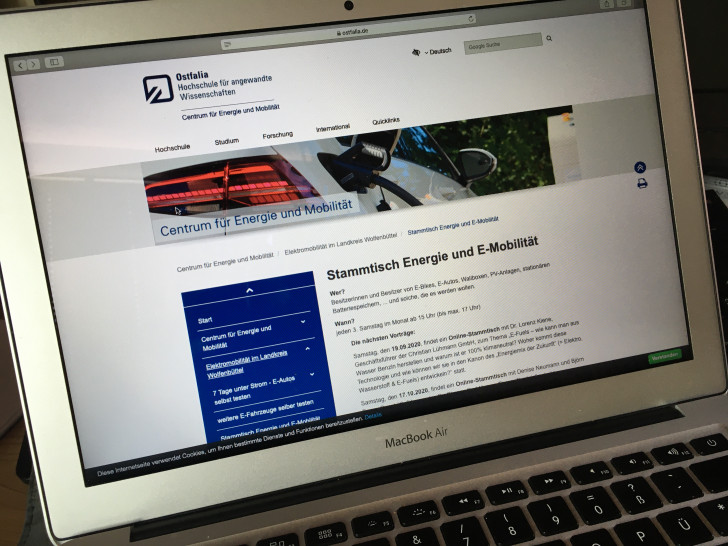Am 19. September findet der Online-Stammtisch Energie und Elektromobilität der Ostfalia statt. 