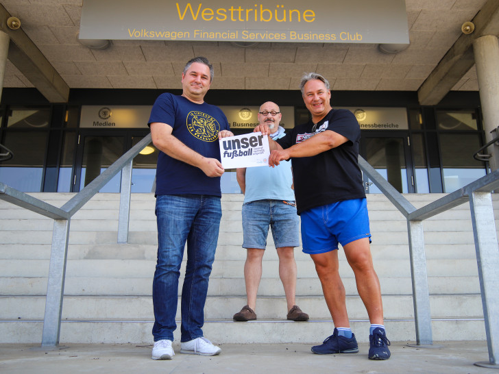 Michael Vieth, Karsten König und Erik Lieberknecht (v. li.).