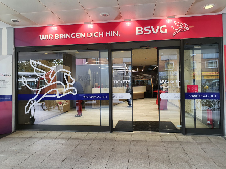 Das BSVG-Service-Center am Bohlweg.