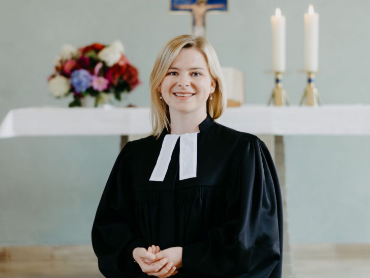 Femke Beckert freut sich auf ihre neuen Aufgaben als Pastorin.