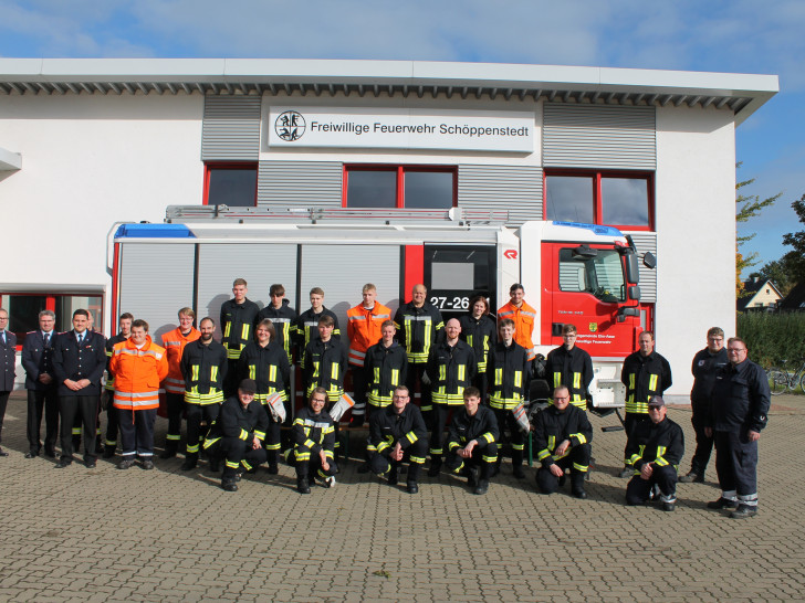 Die neuen Feuerwehrleute in der Samtgemeinde Elm-Asse. 