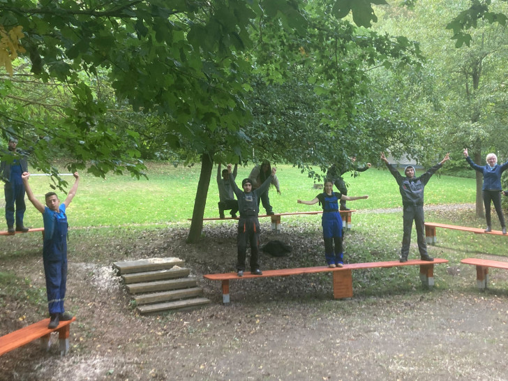 Neben dem Bau von sechs Bänken für die Waldbühne wurden auch noch weitere Projekte durch die Schülerinnen und Schüler der CGSL umgesetzt.