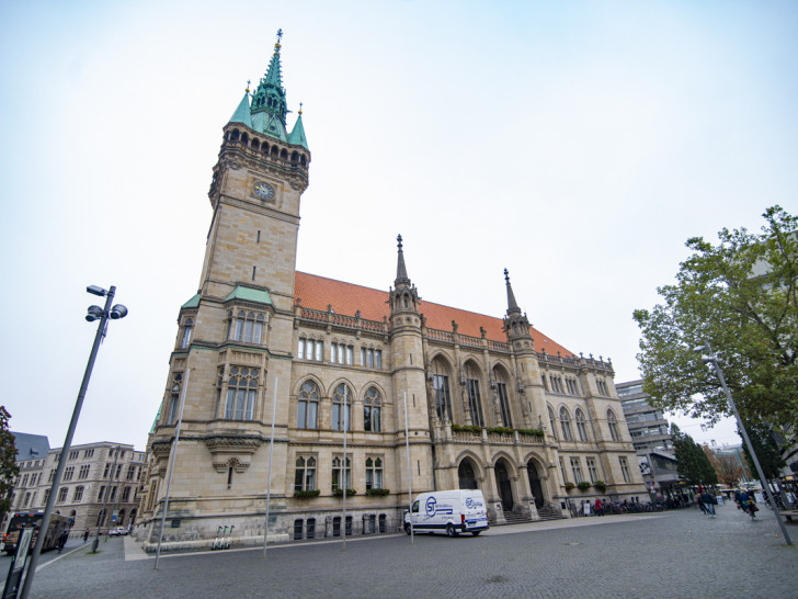 Das Rathaus in Braunschweig. Archivbild