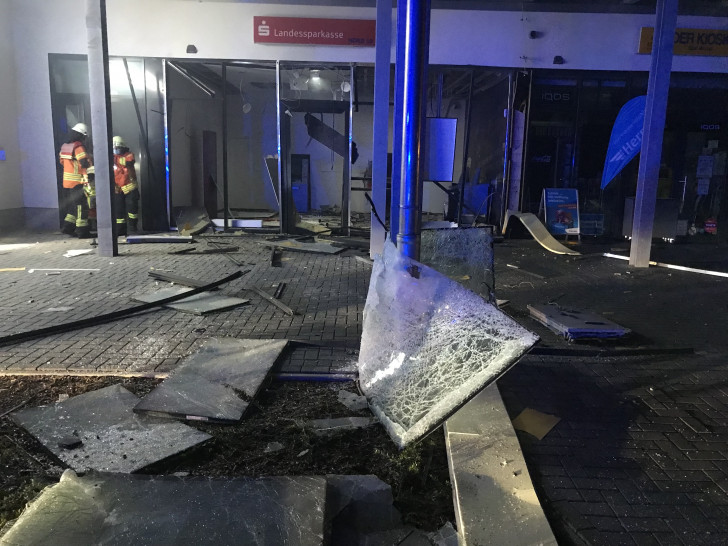 In Rautheim wurde ein Geldautomat gesprengt 