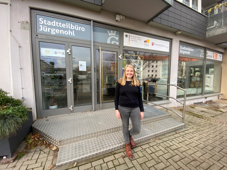 Kyra Börnemeyer ist neue Quartiersmanagerin des Goslarer Stadtteils Jürgenohl.