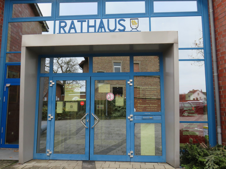 Das Rathaus der Gemeinde Lehre.