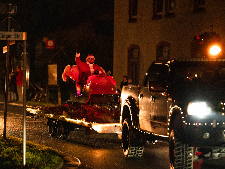 Lichterfahrt im Landkreis Helmstedt. Archivbild aus dem Jahr 2021.