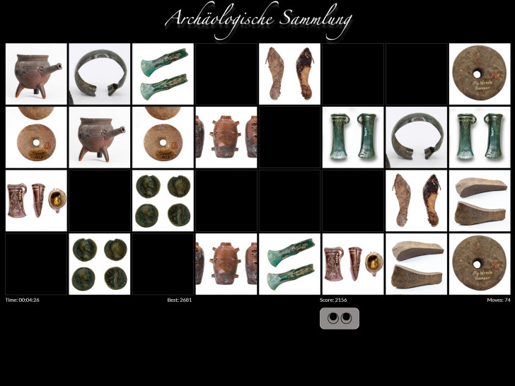 Testen Sie Ihre Konzentration im Online-Memory mit archäologischen Funden aus Gifhorn.