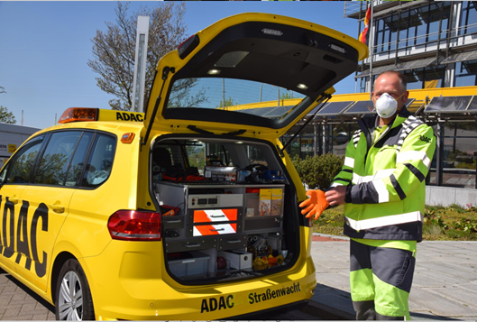 Weniger Verkehr bedeutete für den ADAC auch weniger Einsätze.