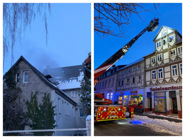 Am späten Sonntagnachmittag musste die Feuerwehr einen Brand in der Innenstadt von Königslutter löschen.