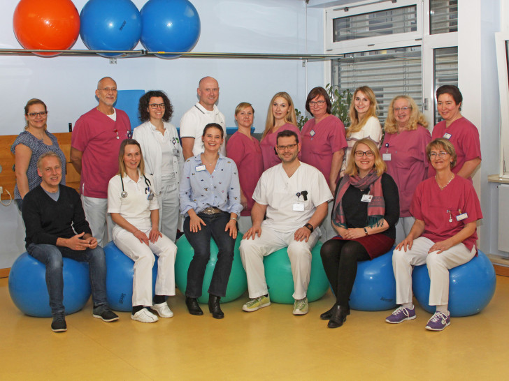  Das Team der interdisziplinären multimodalen stationären Schmerztherapie des Städtischen  Klinikums. 