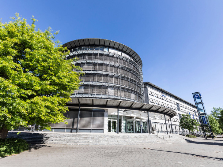 Das Hauptgebäude der Öffentlichen Versicherung in Braunschweig.