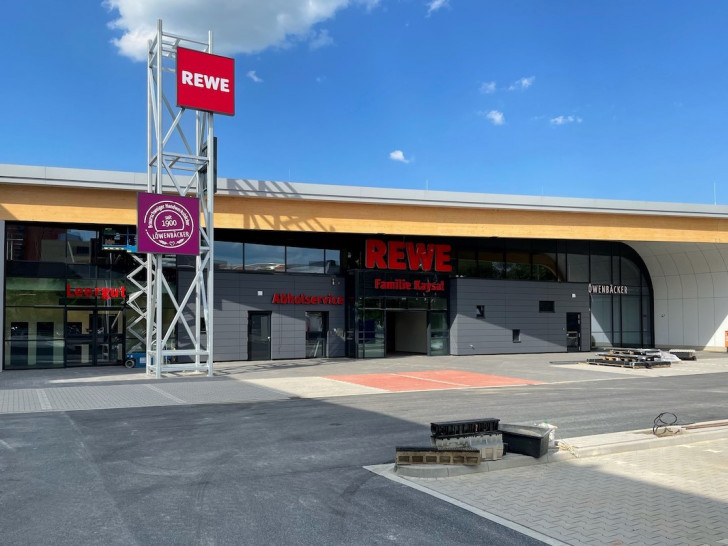 Nachhaltigkeit von innen und außen: Am 23. Juni öffnet der neue REWE-Markt in der Chemnitzer Straße.