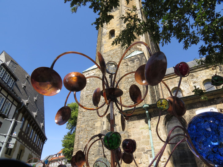 Am 7. und 8. August findet der Kunsthandwerkermarkt in Goslar statt. 