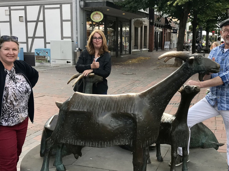 Sabina Briegel, Martina Lipelt und Klaus Brinkmann.