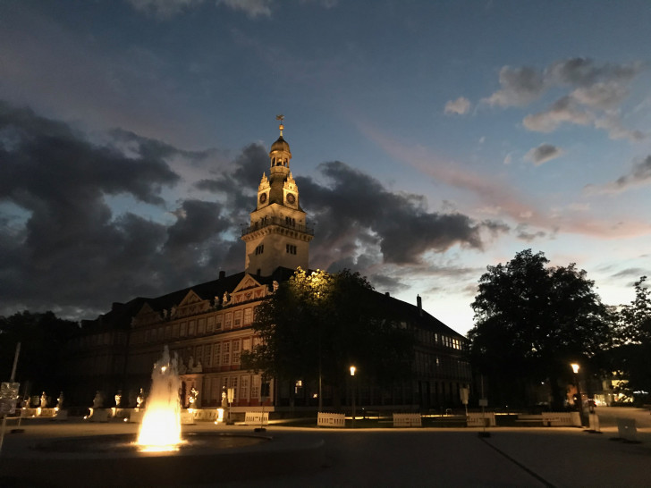 Die Gebäude und Denkmäler der Stadt sollen wieder illuminiert werden. 