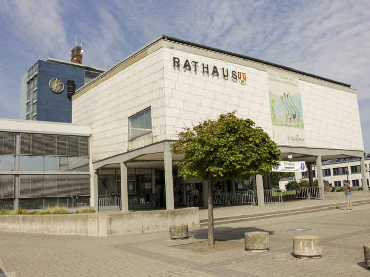 Das Rathaus in Salzgitter-Lebenstedt. Archivbild