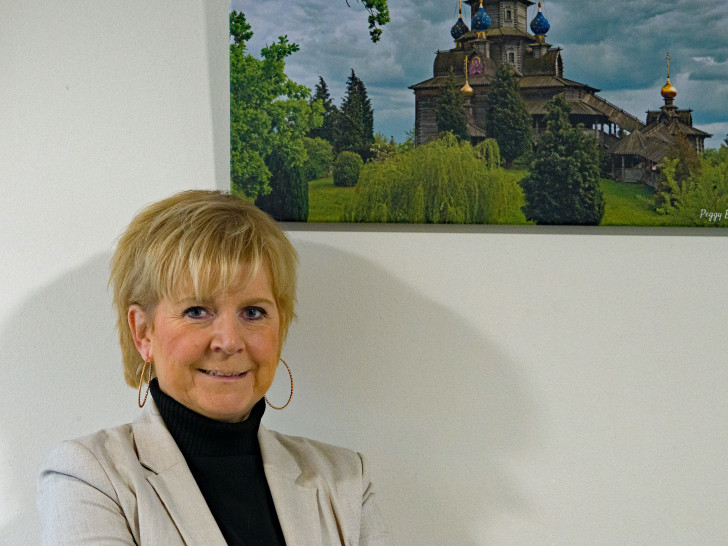 Peggy Bauer stellt für drei Monate im Helios Klinikum Gifhorn aus.  