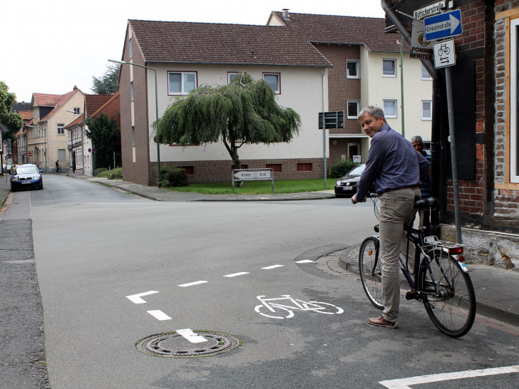 Diverse Einbahnstraßen in Helmstedt können von Radfahrern in Gegenrichtung genutzt werden.