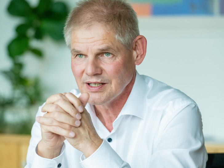 Salzgitters Oberbürgermeister Frank Klingebiel richtet zu Weihnachten seine Grußworte an die Bürger.