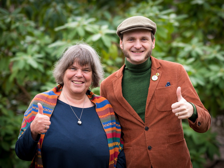 Dr. Elke Flake und Dr. Andreas Hoffmann.