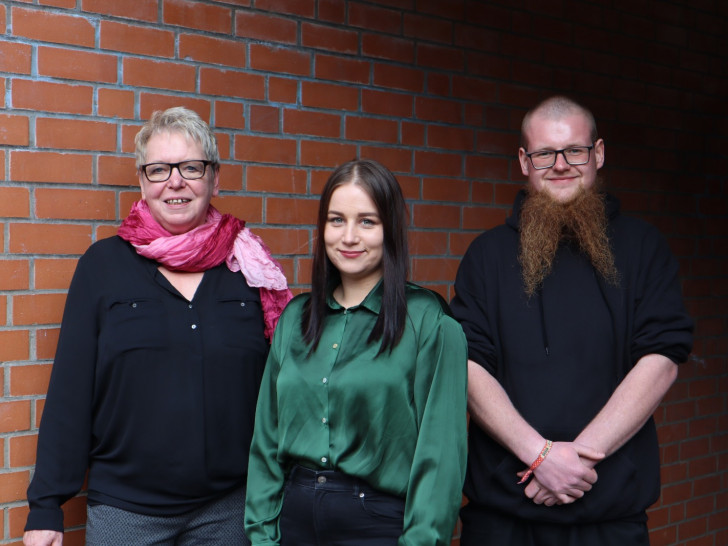 Ursula Weisser-Roelle, Tabea Asmus und Kris Rauch treten für die DIE LINKE Braunschweig zur Landtagswahl an.