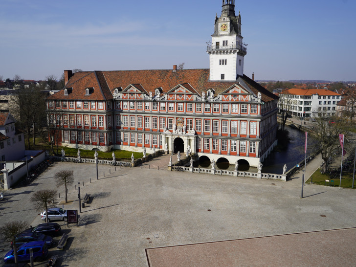 Der Schlossplatz in Wolfenbüttel.