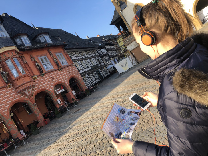 Den Audioguide gibt es seit 2019 in Goslar.