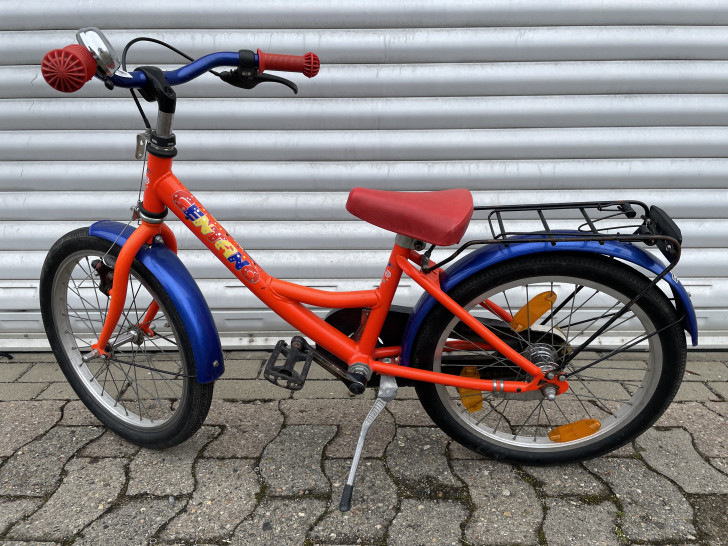  Da das Kinderfahrrad nicht als gestohlen gemeldet wurde, sucht die Polizei nun den rechtmäßigen Besitzer.