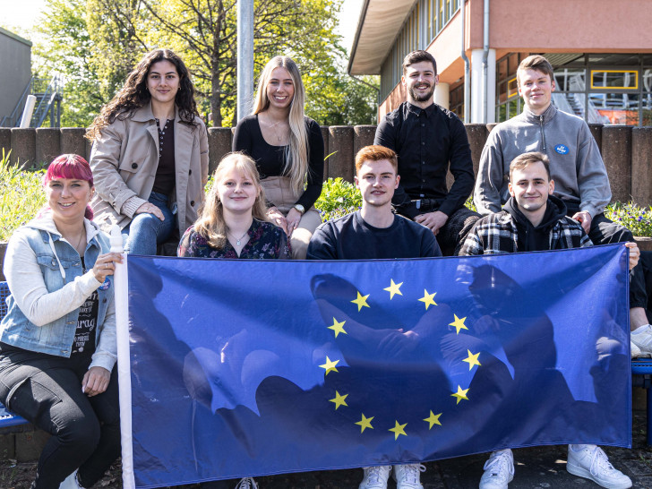 Teilnehmende Schüler des Erasmus Plus