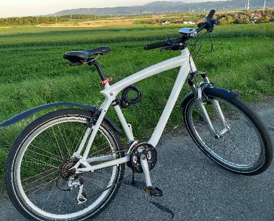 So sieht das gestohlene Fahrrad aus.