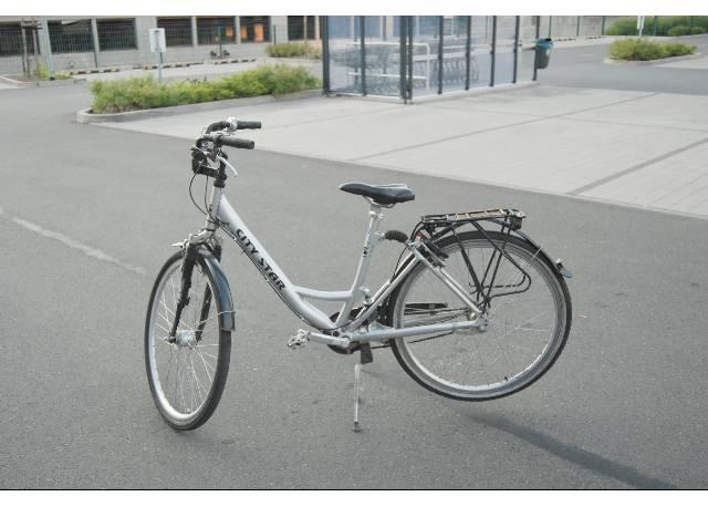 Dieses Fahrrad wurde von der Polizei sichergestellt