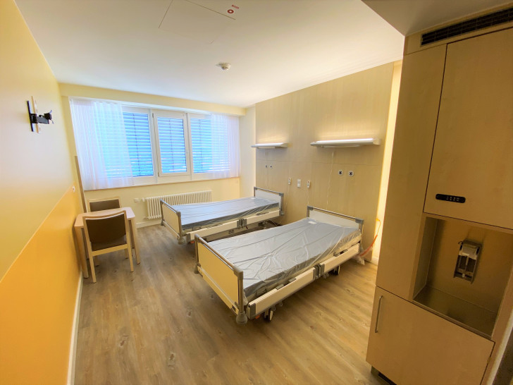 Ein Blick in die neue Palliativstation.