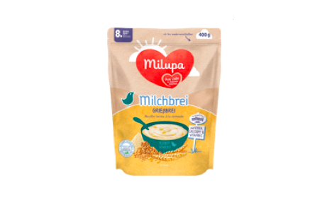 Milupa ruft Grießbrei zurück. 