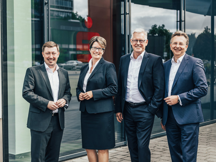 Das Vorstandsteam der BLSK: Lars Dannheim, Tanja Dresselmann, Christoph Schulz und Dr. Ingo Lippmann (v.l.n.r.).