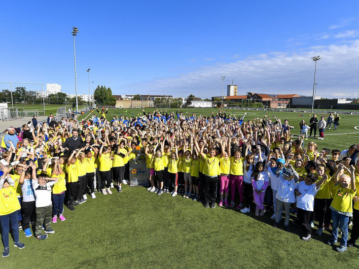 Über 400 Grundschulkinder aus Wolfsburg hatten Spaß an Bewegung beim 9. United Kids Foundations Sport-Oskar in Wolfsburg