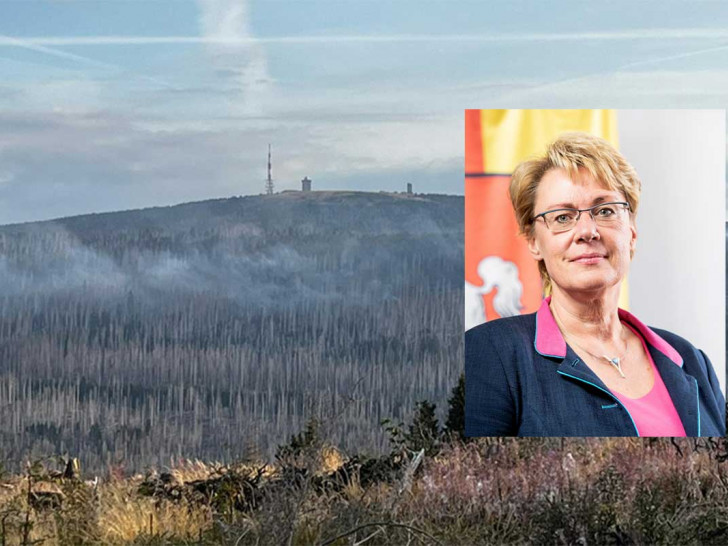 Ministerin Barbara Otte-Kinast äußert sich zur Brandkatastrophe im Harz.
