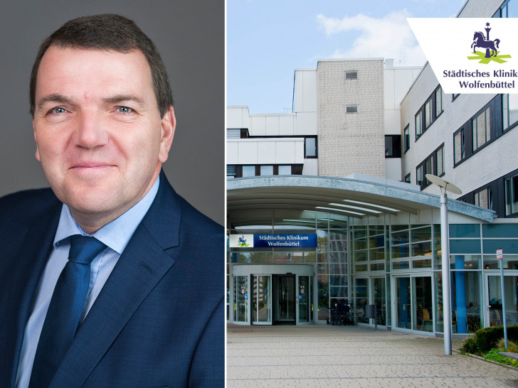 Geschäftsführer Axel Burghardt vom Klinikum Wolfenbüttel äußert sich zur Notlage.