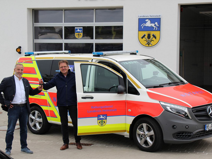 Das neue Notarzteinsatzfahrzeug wird an der Rettungswache Helmstedt stationiert sein.
