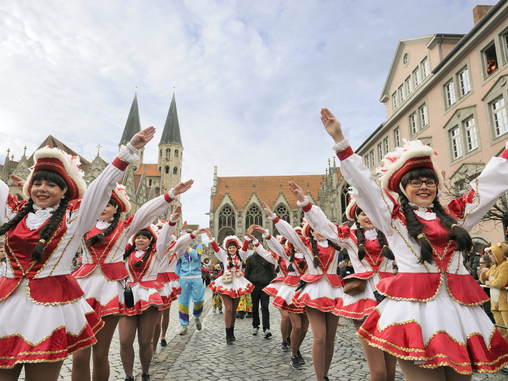 Buntes Treiben in der Innenstadt: Am 19. Februar zieht der 45. Schoduvel durch Braunschweig.