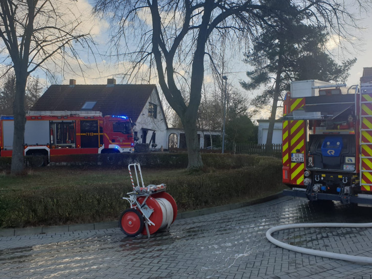 Am Vormittag gab es einen Brand in Immenrode.