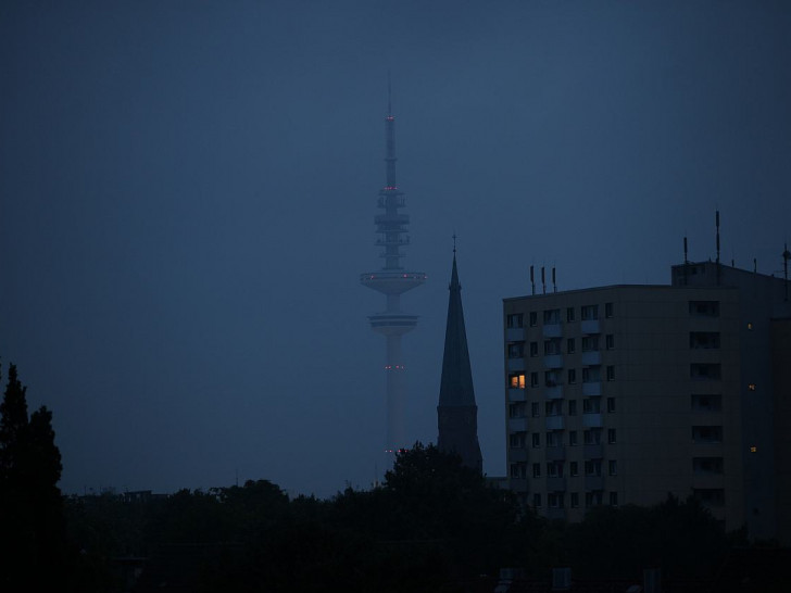 Heinrich-Hertz-Turm in Hamburg (Archiv)