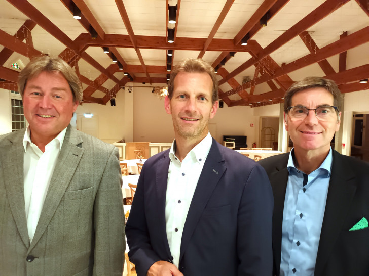 Der neue geschäftsführende Vorstand: Michale Rust, Harald Nischan und Ralf Schülke (v. re.).