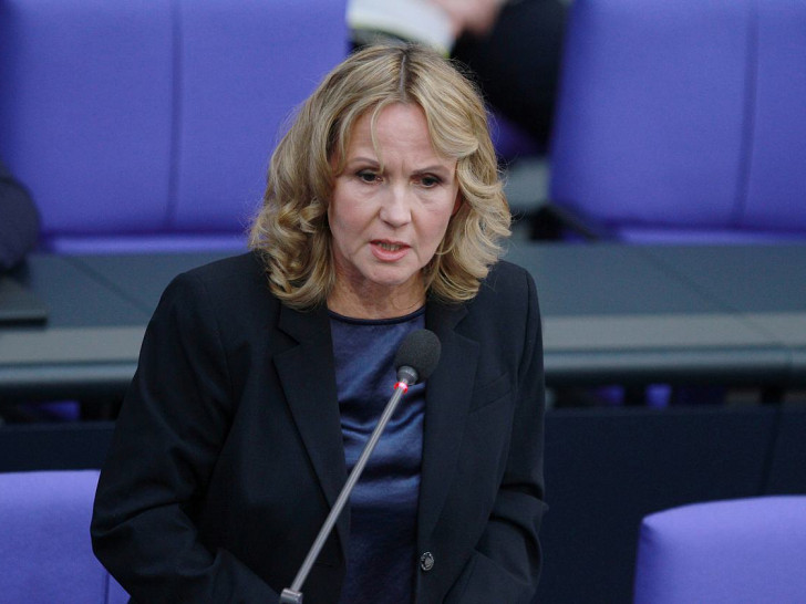 Steffi Lemke im Oktober 2023 im Bundestag