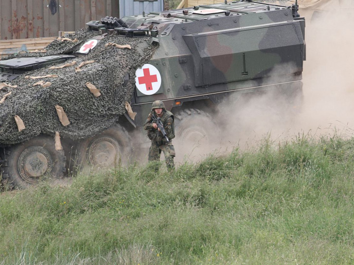 Bundeswehr-Sanitätspanzer (Archiv)