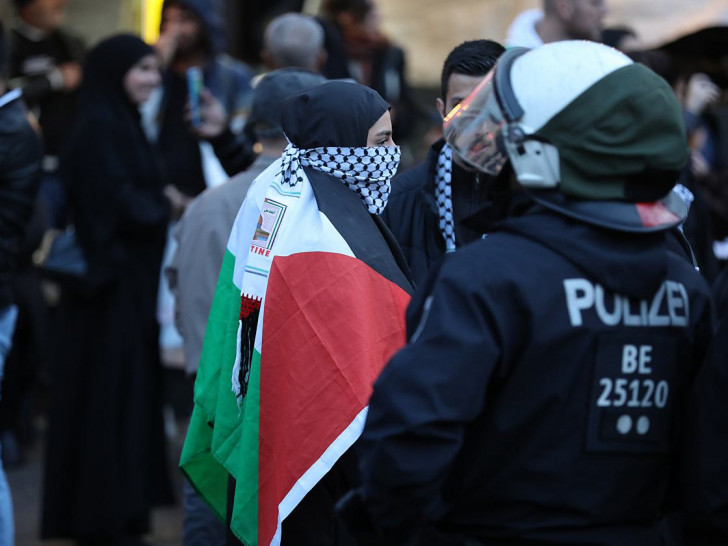 Verbotene Pro-Palästina-Demo am 18.10.2023