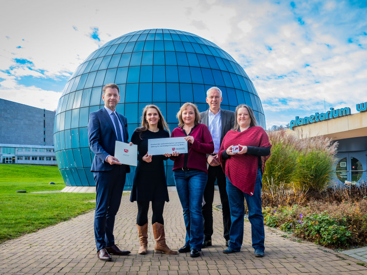 Das Planetarium erhielt nun eine Auszeichnung zum Lernort des Landes Niedersachsen.