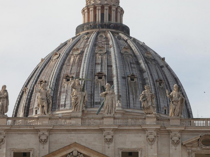 Kuppel des Petersdom am Vatikan