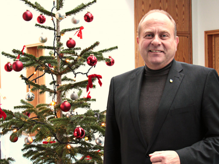 Landrat Gerhard Radeck blickt in seinen Weihnachtsgrüßen auf das vergangene Jahr. 