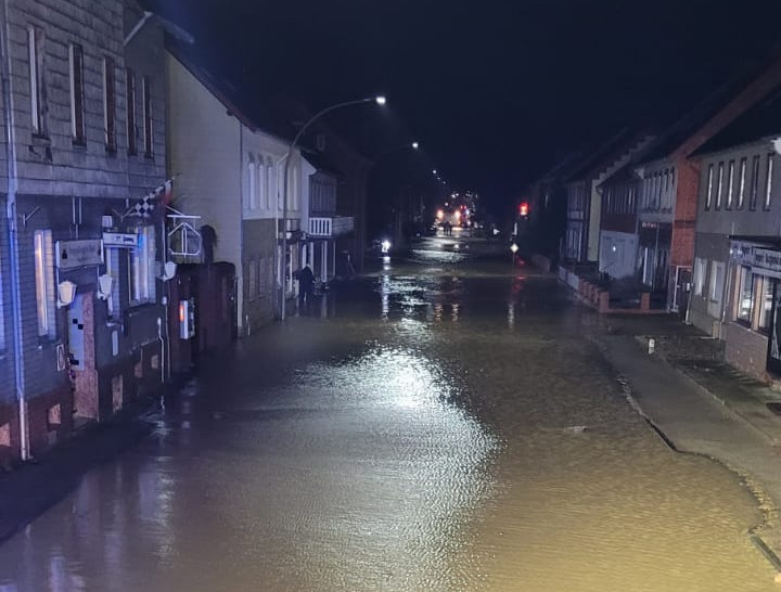 Das Hochwasser ist in Süpplingen angekommen.